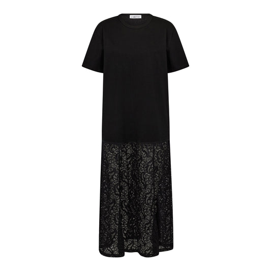 Summer lace tee dress
