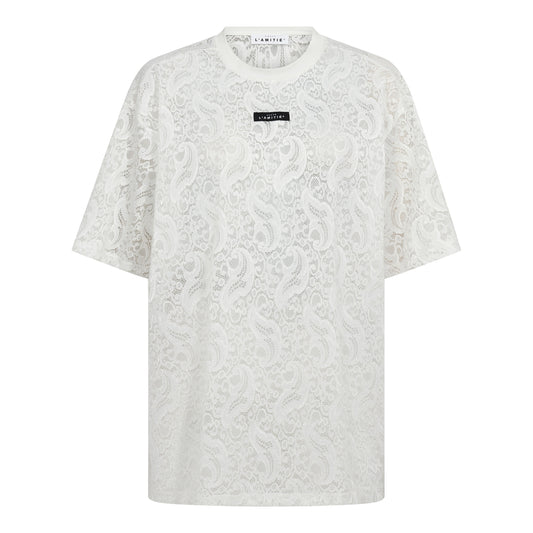 Summer lace loose tee