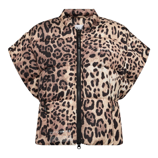 Animal puffer vest