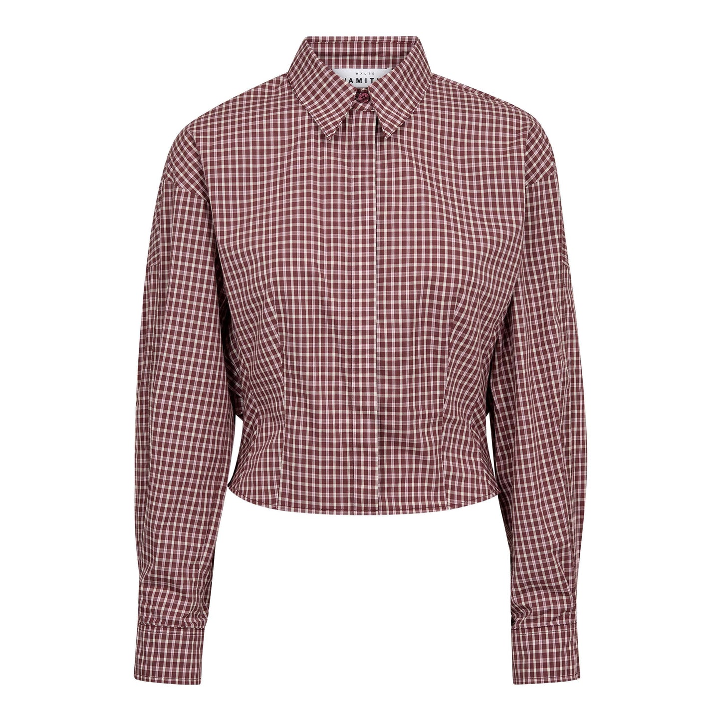 Musa check smock shirt