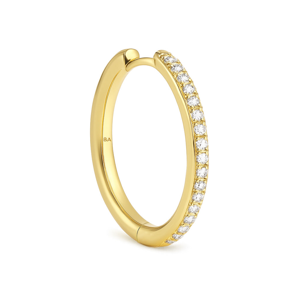 Ivy L DIAMONF EARRING 30MM