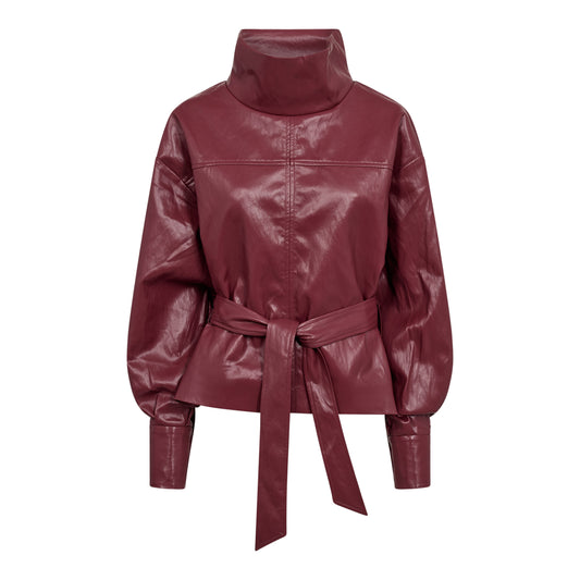 Gitt funnel neck blouse