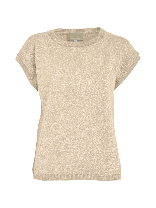 remi cap sleeve knit top