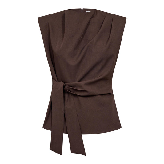 Luna pleat top