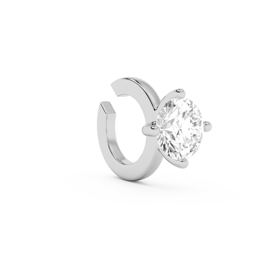 SOLITAIRE CLASSIC EARCUFF