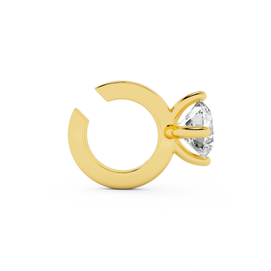 SOLITAIRE CLASSIC EARCUFF