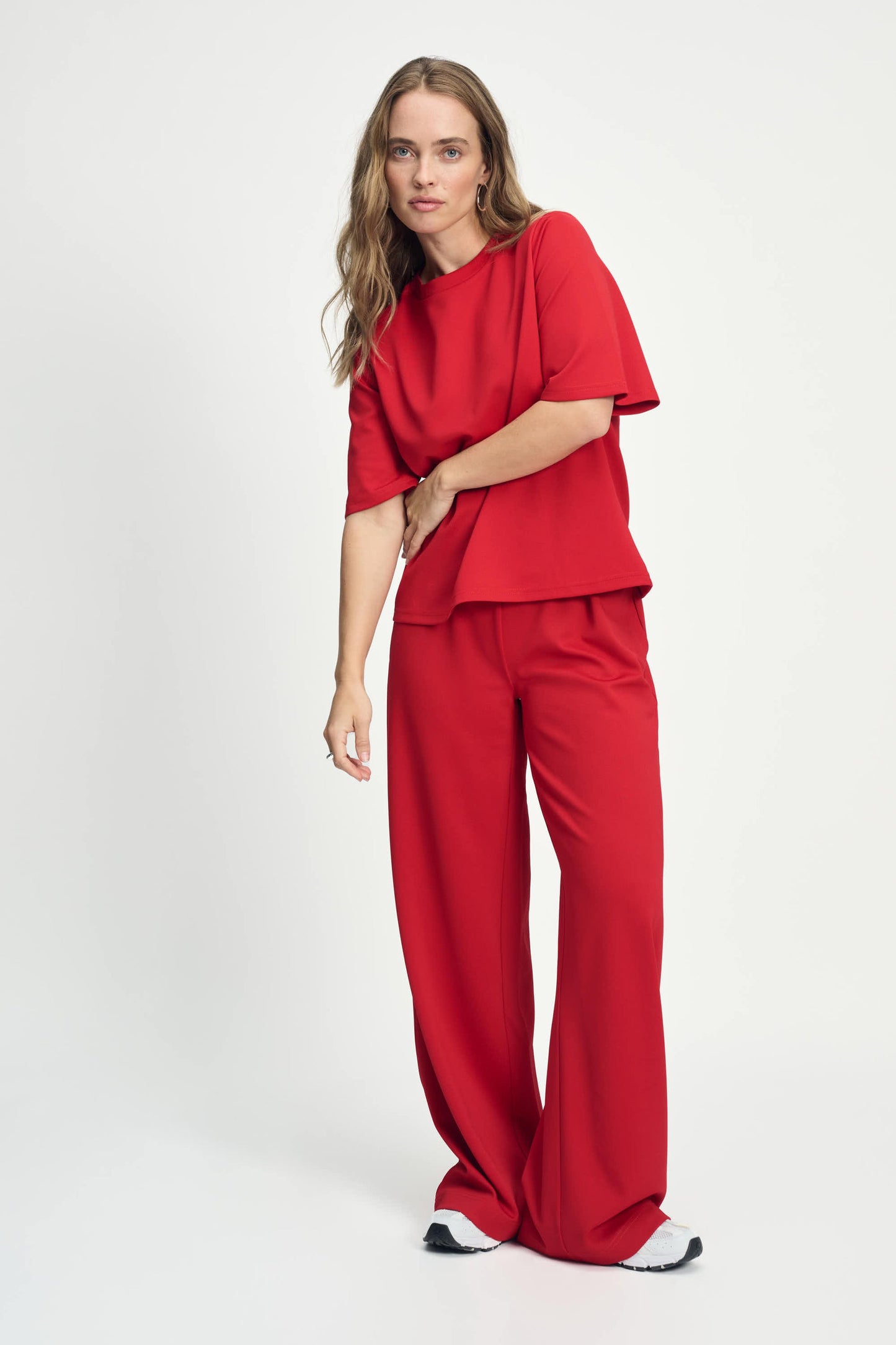 Pant scarlet red dummer