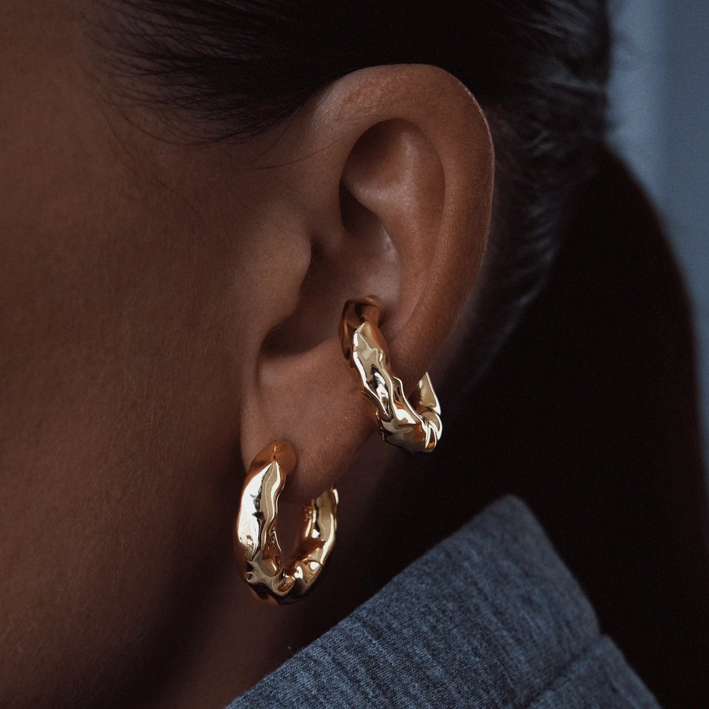 MOLTEN CHUNKY KOS EARCUFF