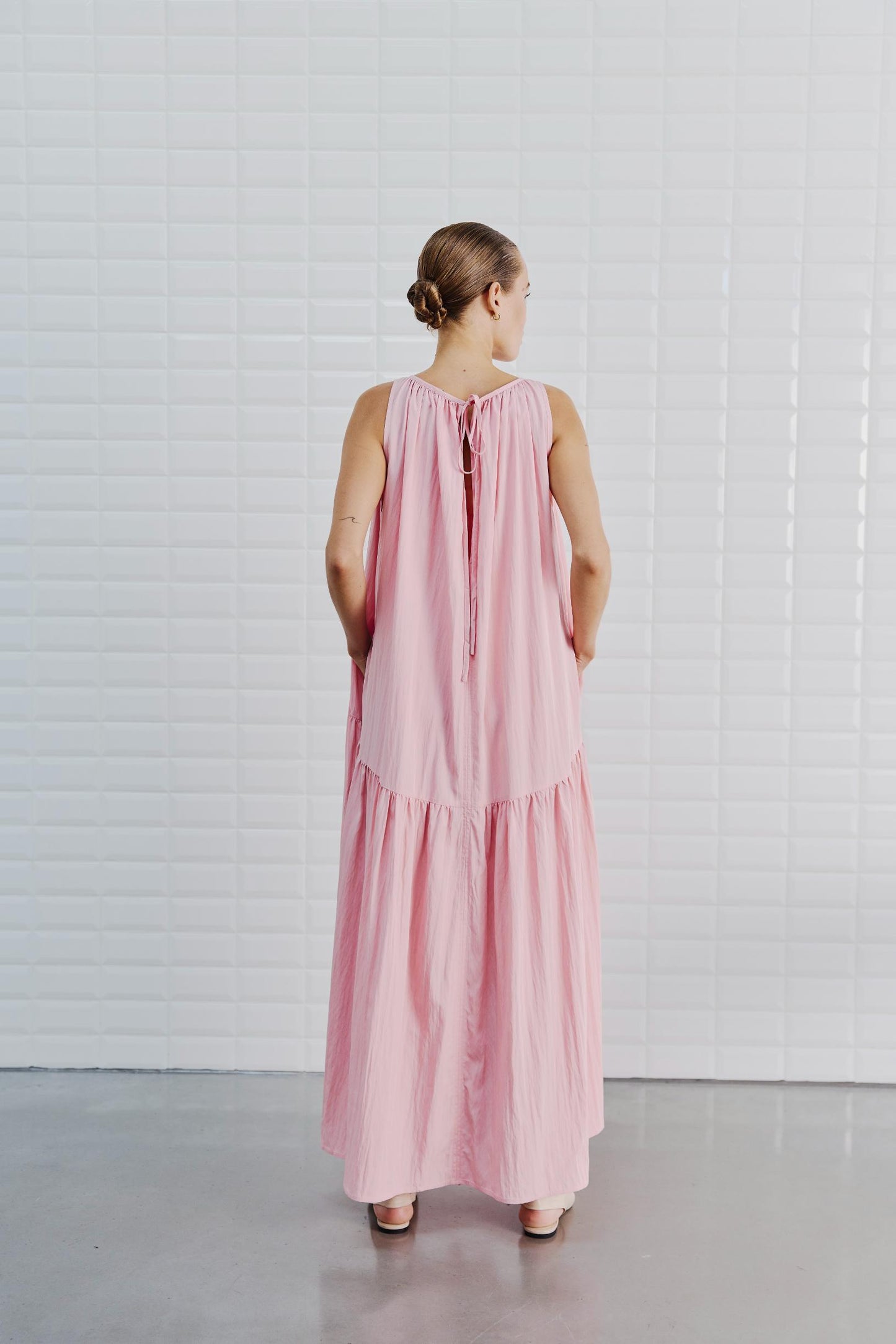 Clarissa midi strap dress
