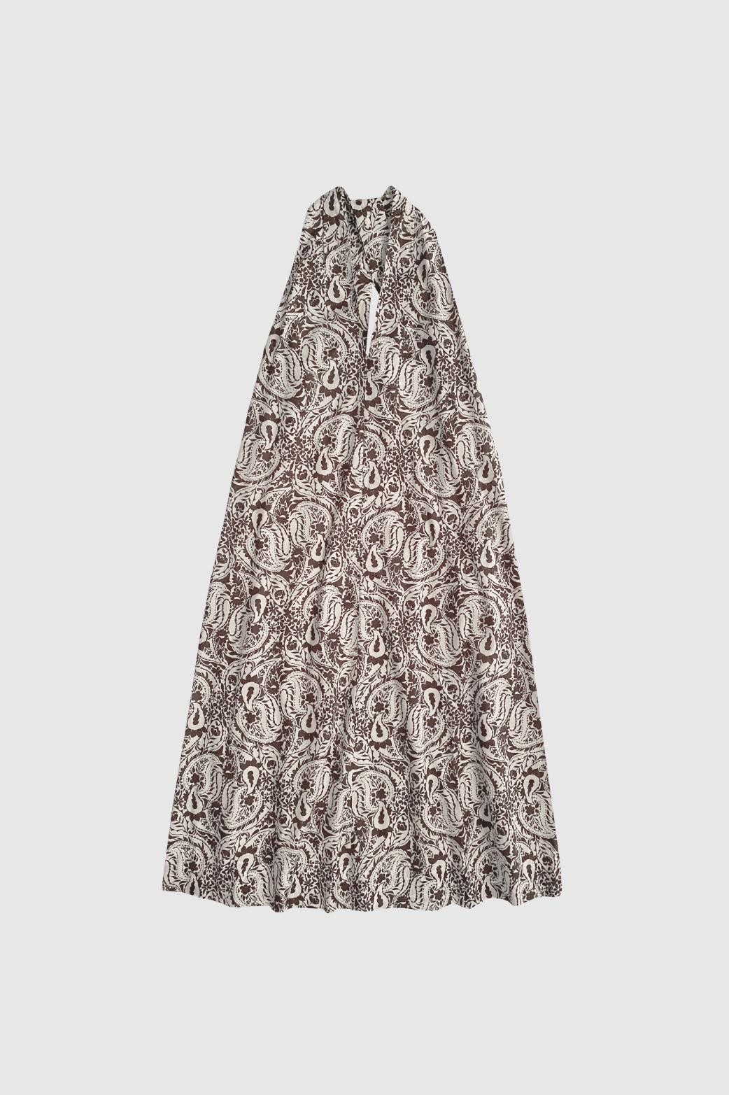 Amina talia midi dress