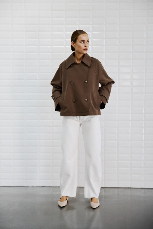 Jimberly short trench