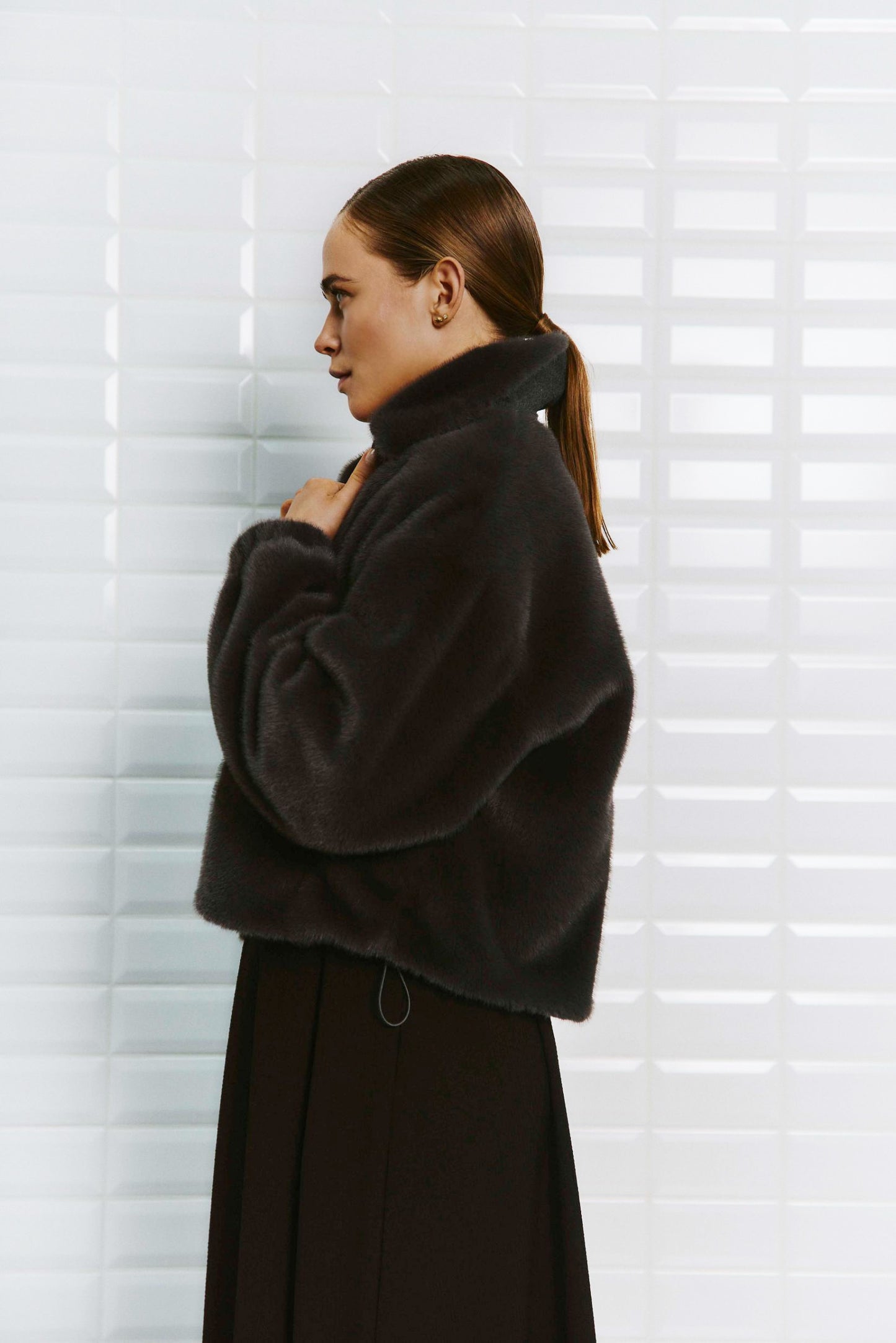 Nohr faux fur jacket