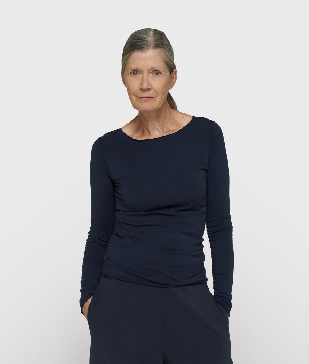 Long sleeve tee modal