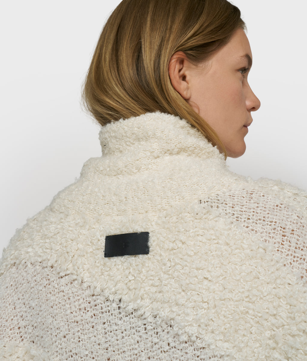 Loop knit sweater