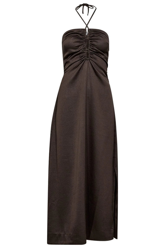 Tie slit dress