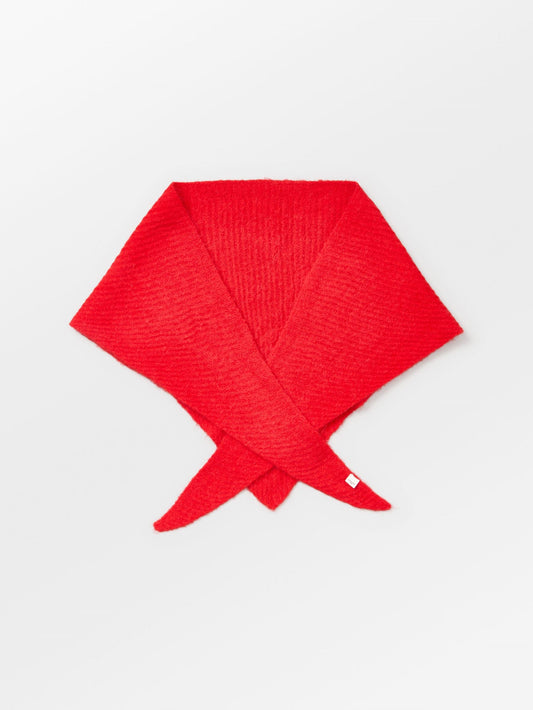 Alpaca wool triangle scarf
