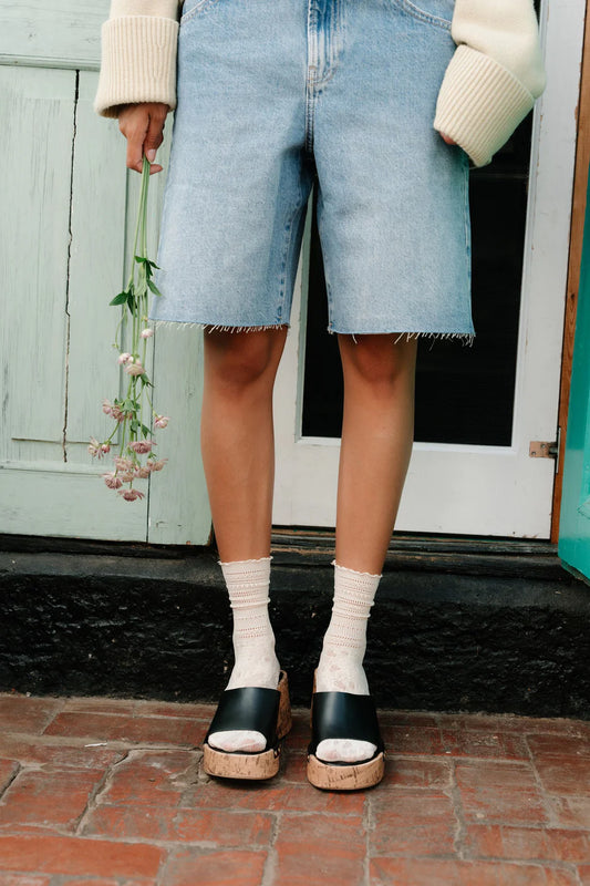 Bloom lace sock