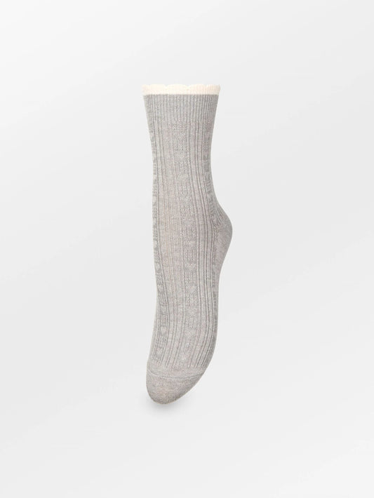 Scallop sock