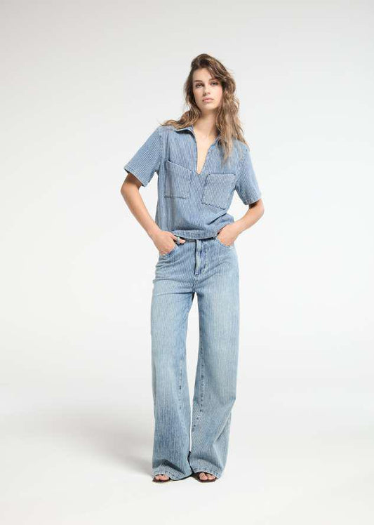 Striped jeans M48