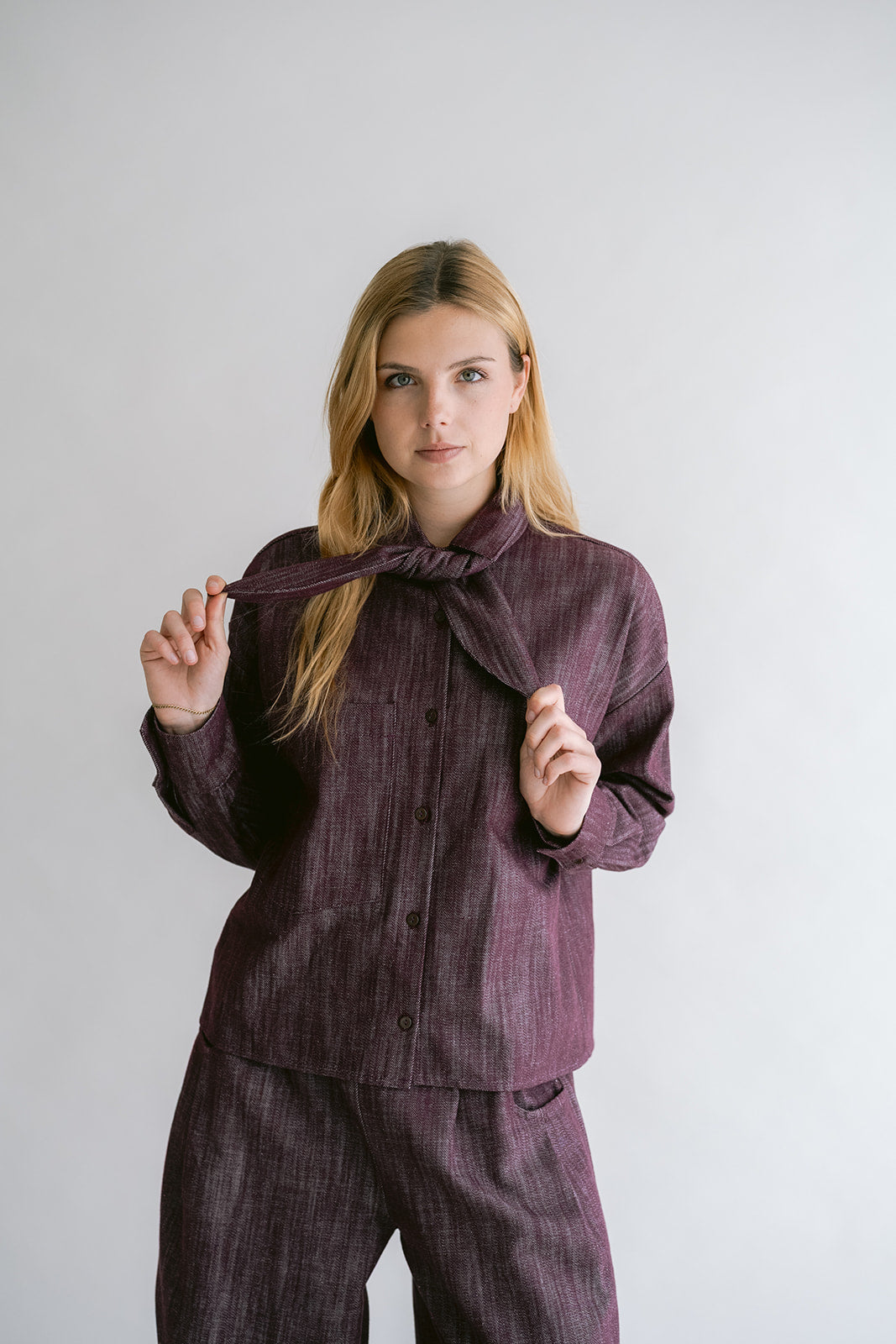 Meg blouse bordeaux