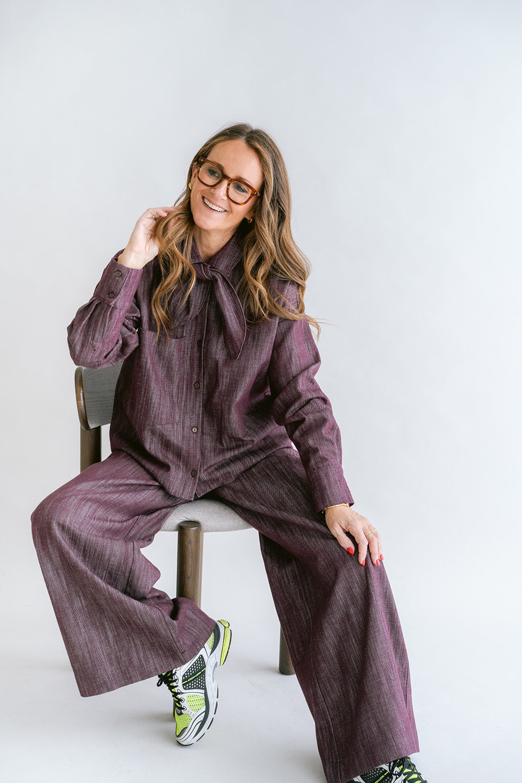 Sam Bordeaux jeans